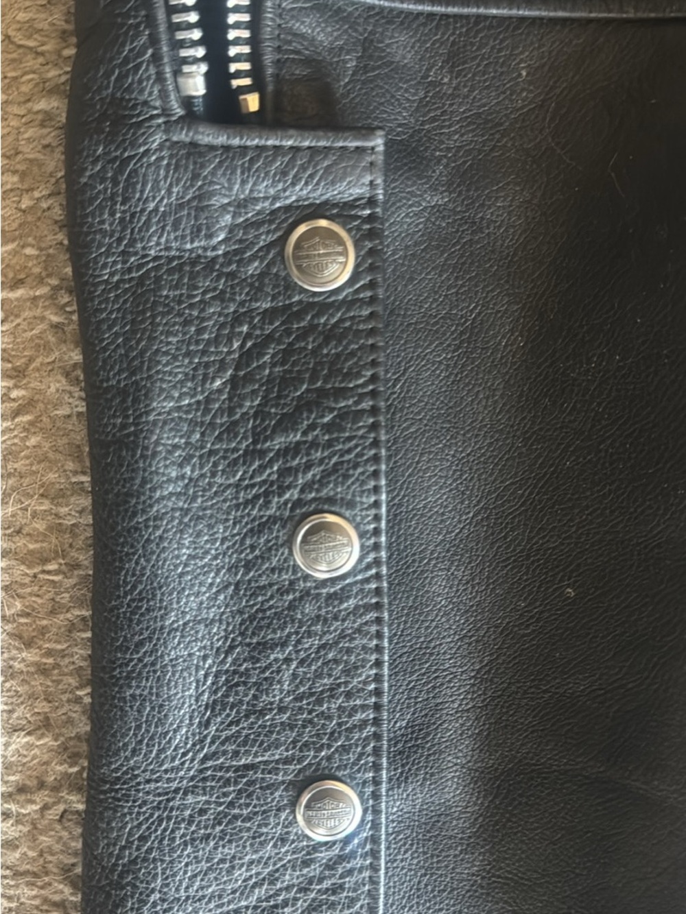 Harley Davidson Chaps - Picture 3 of 3